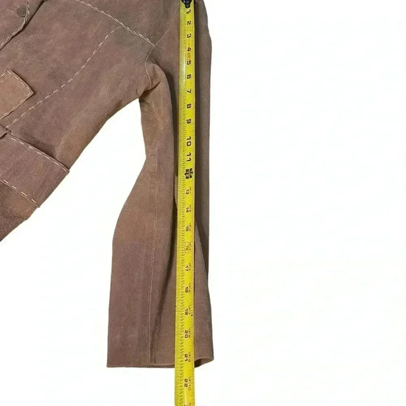 OutBrook ~ Women's Suede Outer Stitch Jacket ~ Size Medium (Beth Dutton Vibes) - Picture 4 of 7